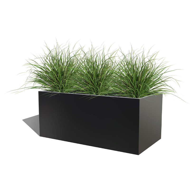 Plantenbak gepoedercoat staal 1000×400